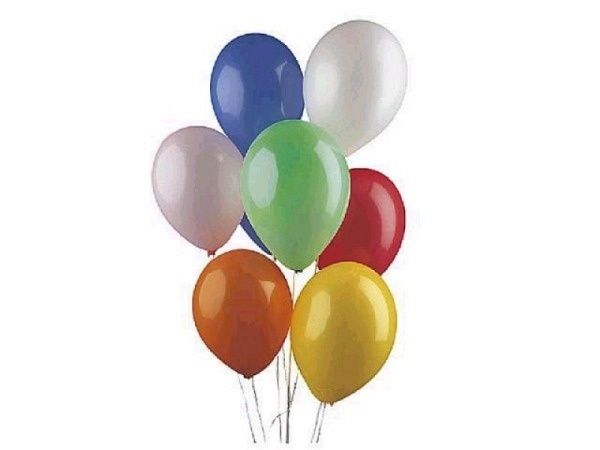 Ballone rund gross Umfang 75cm 20Stk. farbig assortiert