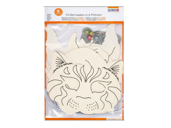 Maske Folia Kindermasken in 6 Motiven