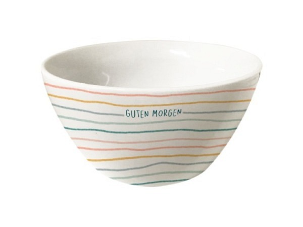 Schale Grafik Werkstatt Guten Morgen, Höhe 7 cm, Durchmesser 13,5 cm