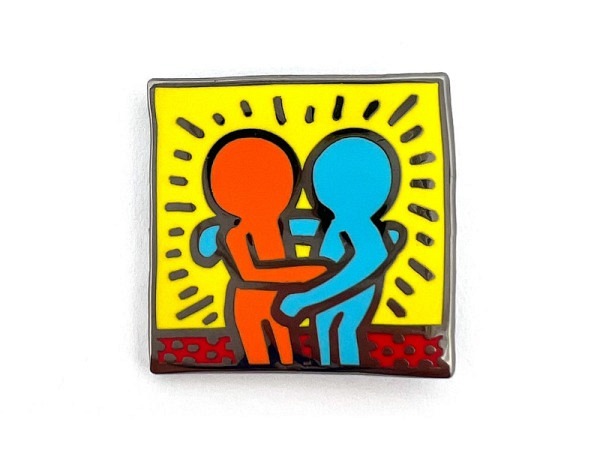 Pin Pintrill Keith Haring Anstecker Friends