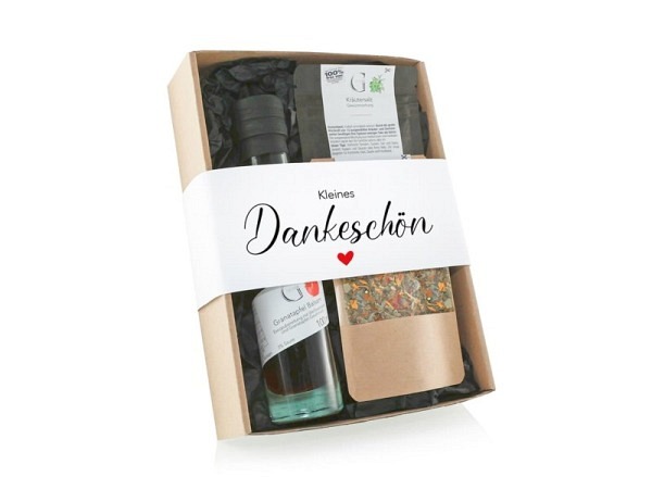 Geschenkkorb Genial Geniessen Kleines Dankeschön Geschenkset im Geschenkkarton