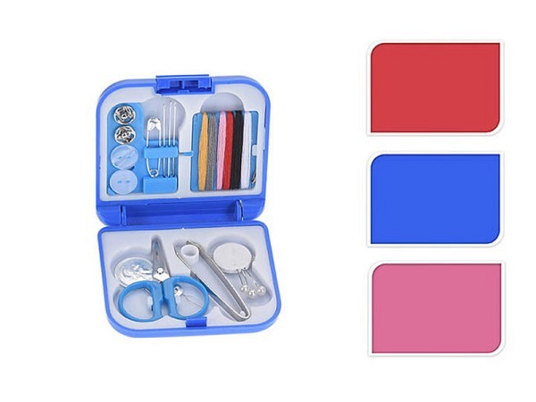 Nähset Travel Sewing Kit,15 Stk, in Kunststoffdose