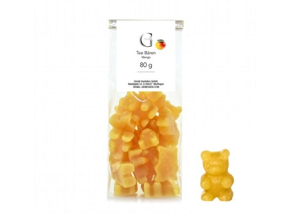 Tee Genial Geniessen Teebären Mango mit fruchtig aromatischem Mango Geschmack