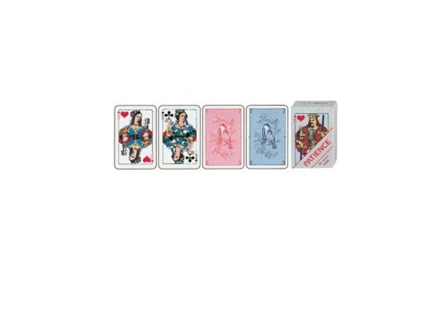 Spiel Kartenspiel Karten Patience Französische Figuren