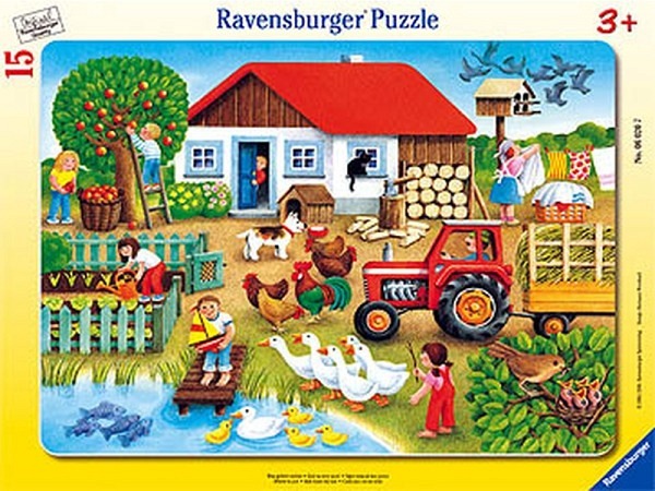 Puzzle Ravensburger Rahmenpuzzle Was gehört wohin?