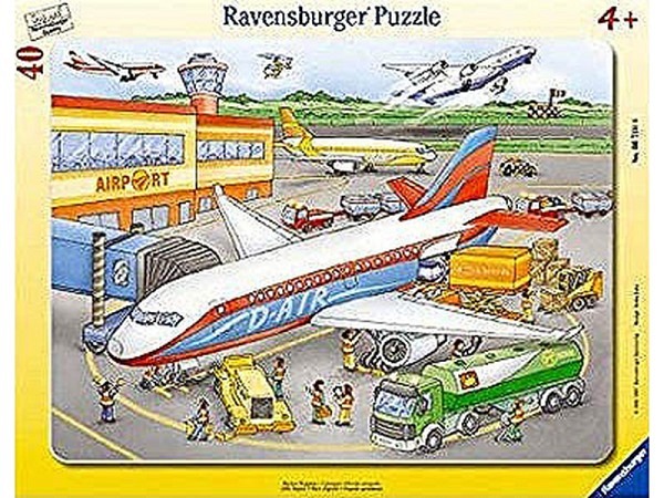 Puzzle Ravensburger Rahmenpuzzle Kleiner Flugplatz