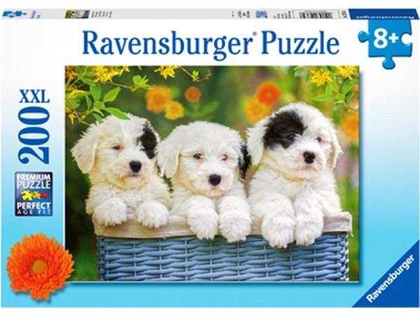 Puzzle Ravensburger Kinderpuzzle XXL Kuschelige Welpen 49x36cm