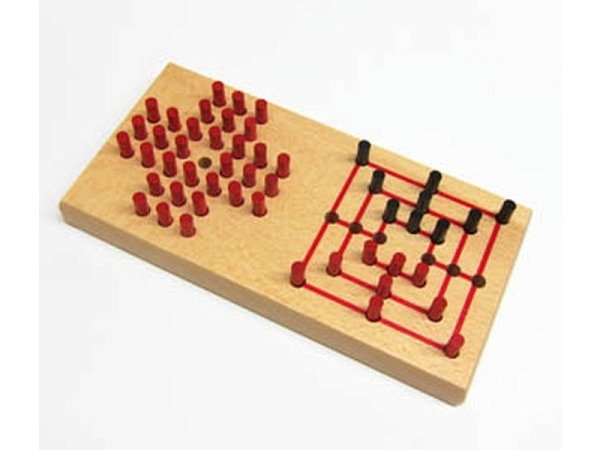 Spiel Nef Mühle & Solitaire