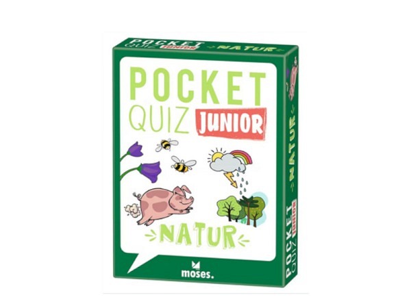 Spiel Moses Pocket Quiz Junior Natur