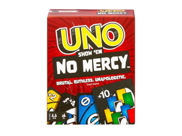 Spiel Mattel UNO No Mercy Kartenspiel