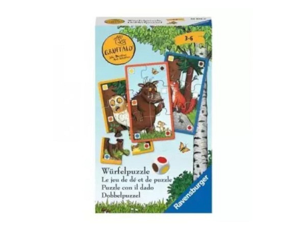 Spiel Ravensburger Der Grüffelo Würfelpuzzle, Mitbring-Spiel