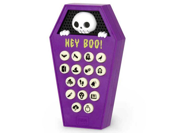 Spiel Legami Hey Boo, Geist förmige Soundmaschine in Sargform