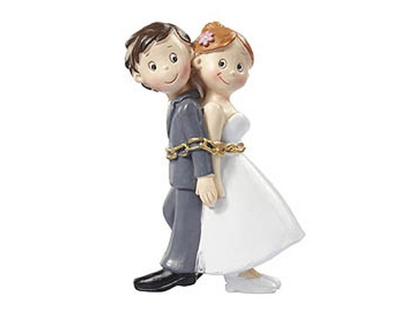 Deko Bottsa Hochzeitspaar in