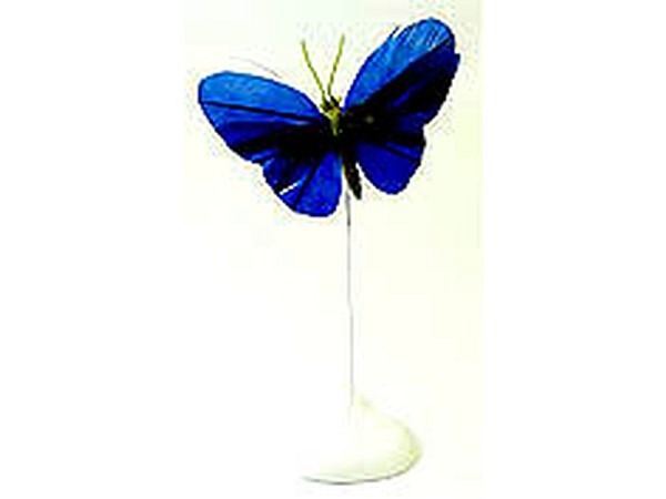Deko Schmetterling 70mm blau