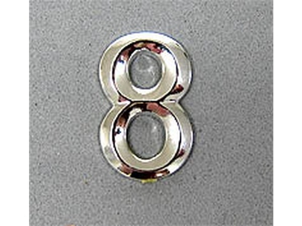 Streudeko Bottsa Silberzahlen 20mm 8
