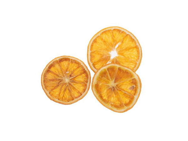 Dekoblumen Glorex Früchte Orangenscheiben 40mm 50g