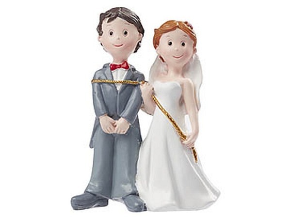 Deko Bottsa Hochzeitspaar 80mm