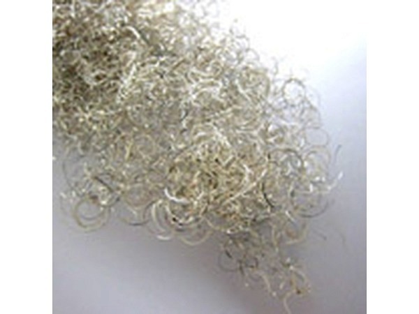 Glitterwolle Stafil Flowerhair Lamettawolle 17g silber