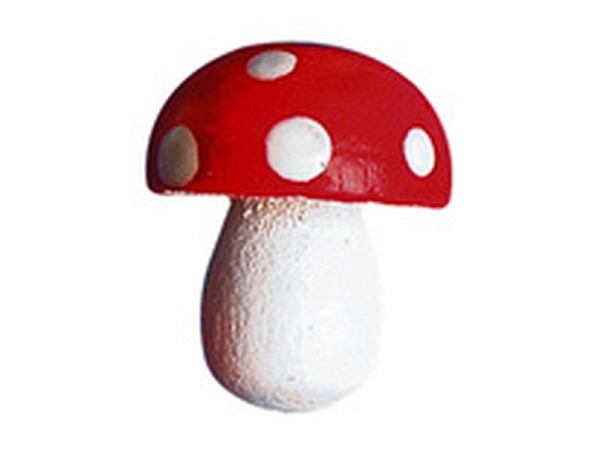 Streudeko Holzstreu-Fliegenpilz 10mm 