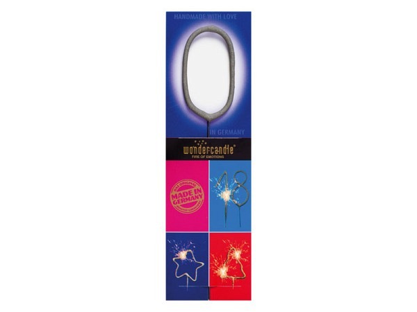 Kerzen Wondercandle Wunderkerze Zahl 0