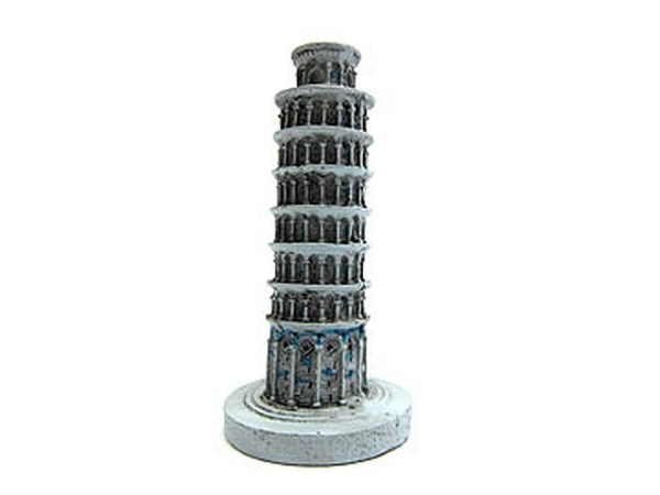 Deko Mini-Wahrzeichen Schiefer Turm
