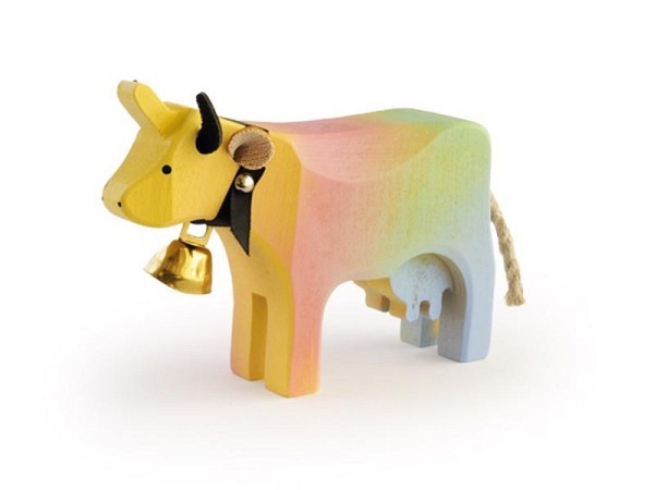 Deko Kuh Muhnicorn, 13x9x3,5cm