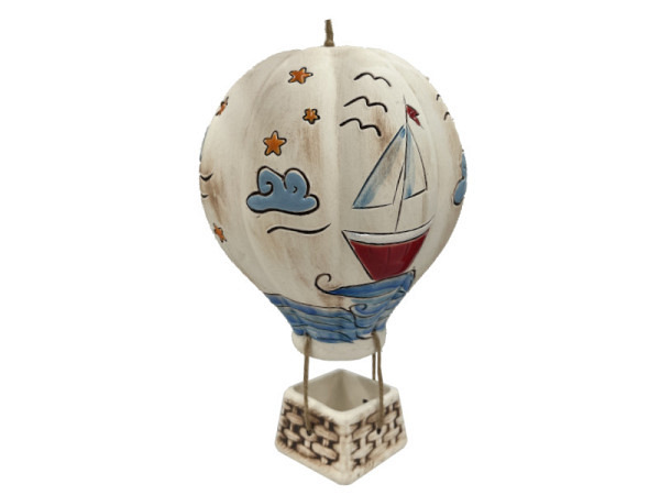 Deko Heissluftballon Meer gross
