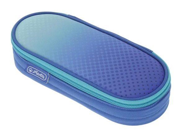 Schüleretui Herlitz Dip Dye, Blau/Türkis