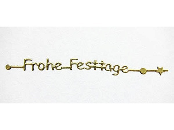 Aufkleber Bottsa Frohe Festtage