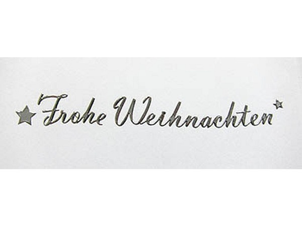 Aufkleber Bottsa Frohe Weihnacht