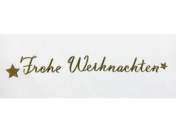 Aufkleber Bottsa Frohe Weihnacht