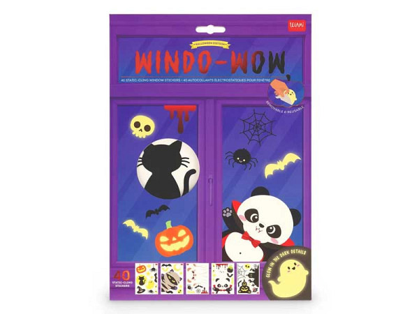 Aufkleber Legami Fenstersticker Windo Wow