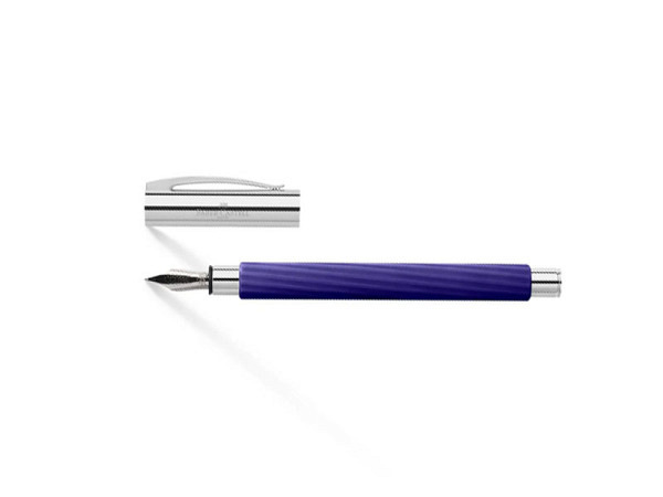 Füllfeder Faber-Castell Ambition Italic midnight mauve Feder F
