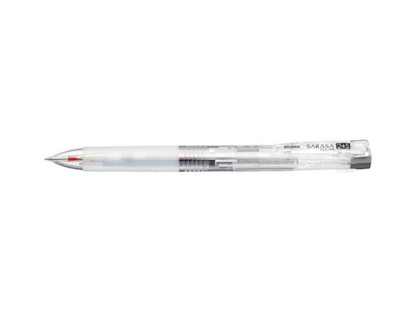 Multipen Zebra Sarasa 2+S Clip 0,5mm durchsichtig