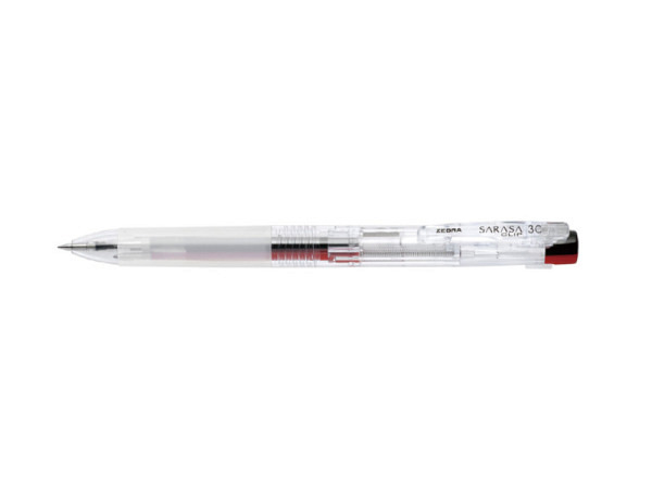 Multipen Zebra Sarasa 3C Clip 0,5mm durchsichtig