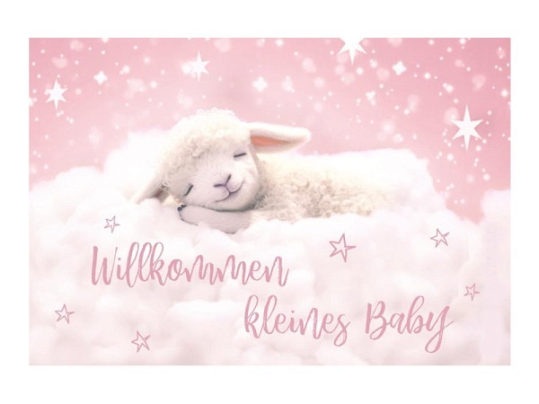Ereigniskarte Gutsch Funki Cards Baby Lamm