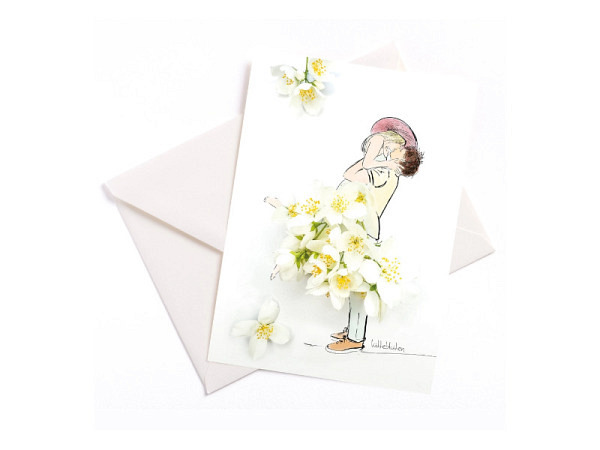 Karte Lüttenblüten Liebe liegt in der Luft A6