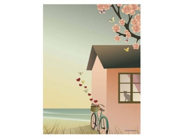Karte Vissevasse greeting card, Doppelkarte 10,5x15cm, ohne Text
