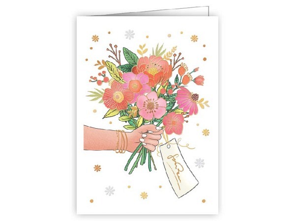 Karte Quire Flower bouquet