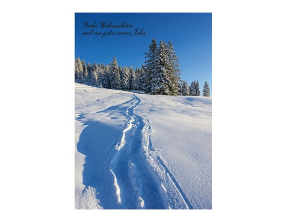 Karte Natur Verlag Winterweg