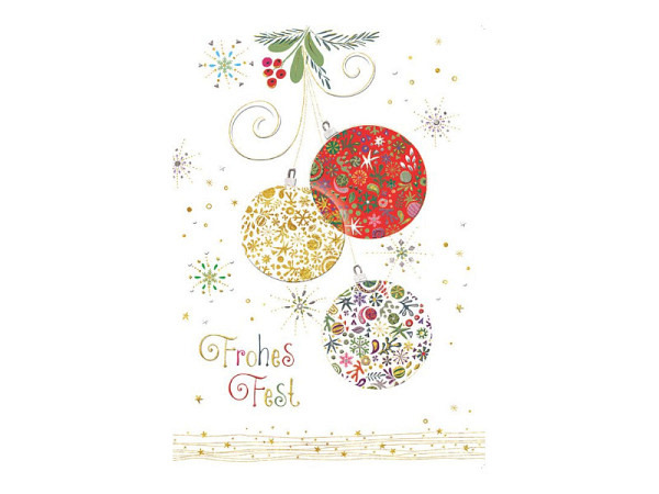 Weihnachtskarte Turnowsky B5 17,6x25cm