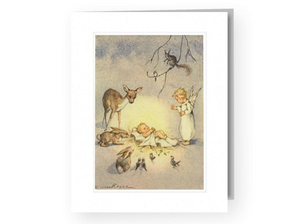 Weihnachtskarte Reiter Von Kager Erica Das Christkind