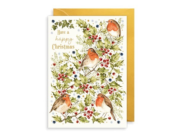 Weihnachtskarte Theartfile Countryside Christmas 10,5x15cm