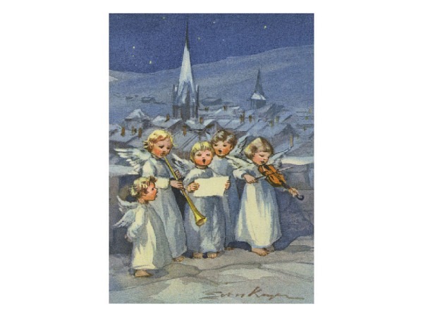 Weihnachtskarte von Kager Erika 12,2x17,5cm