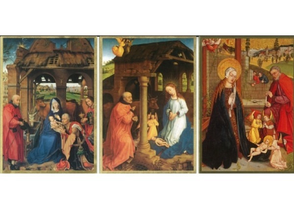 Weihnachtskartenbox ABC Krippenspiel 6Stk