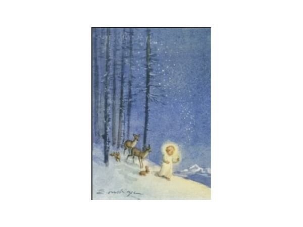 Weihnachtskarte von Kager Erika 12,2x17,5cm