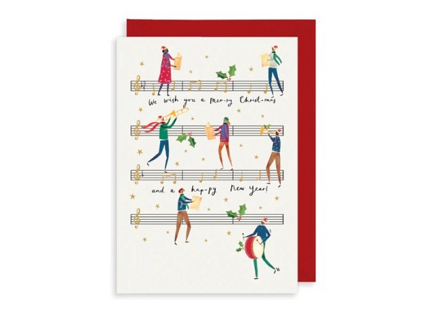 Weihnachtskarte Theartfile Maestro 10,5x15cm