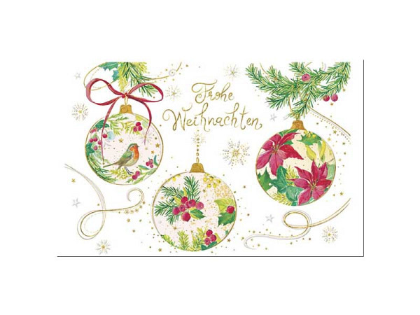 Weihnachtskarte Turnowsky B6 11,5x17cm quer