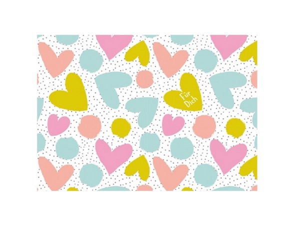 Postkarte Soko Herz Ballone A6 105 x 148 mm