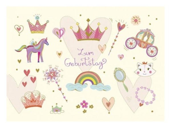 Postkarte Turnowsky Zum Geburtstag